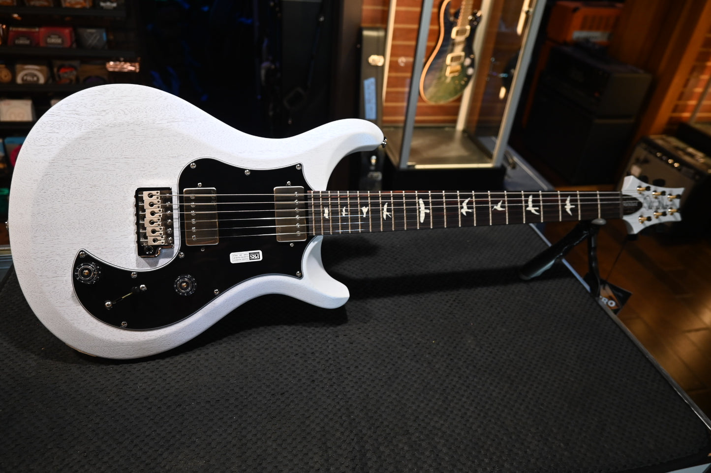 PRS S2 Standard 22 Satin - Pearl White Guitar #1444 - Danville Music