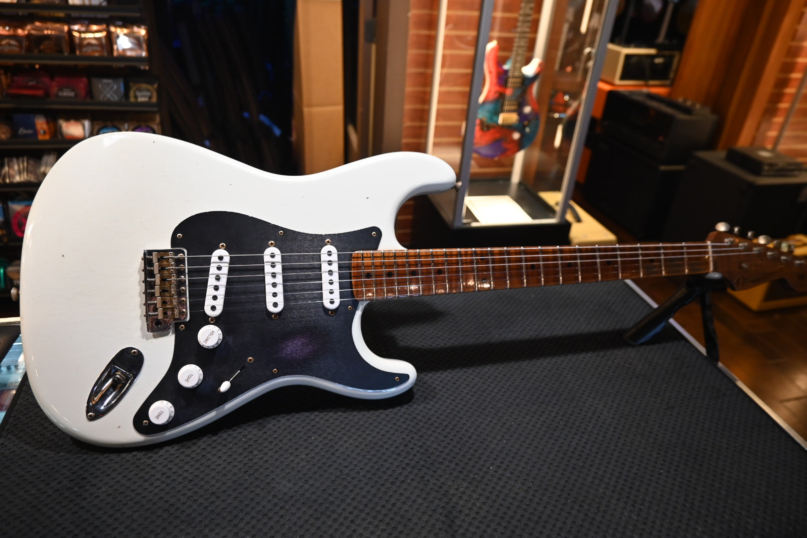 Fender Custom Shop LTD 1954 Roasted Stratocaster - Desert Tan Guitar #0443 - Danville Music