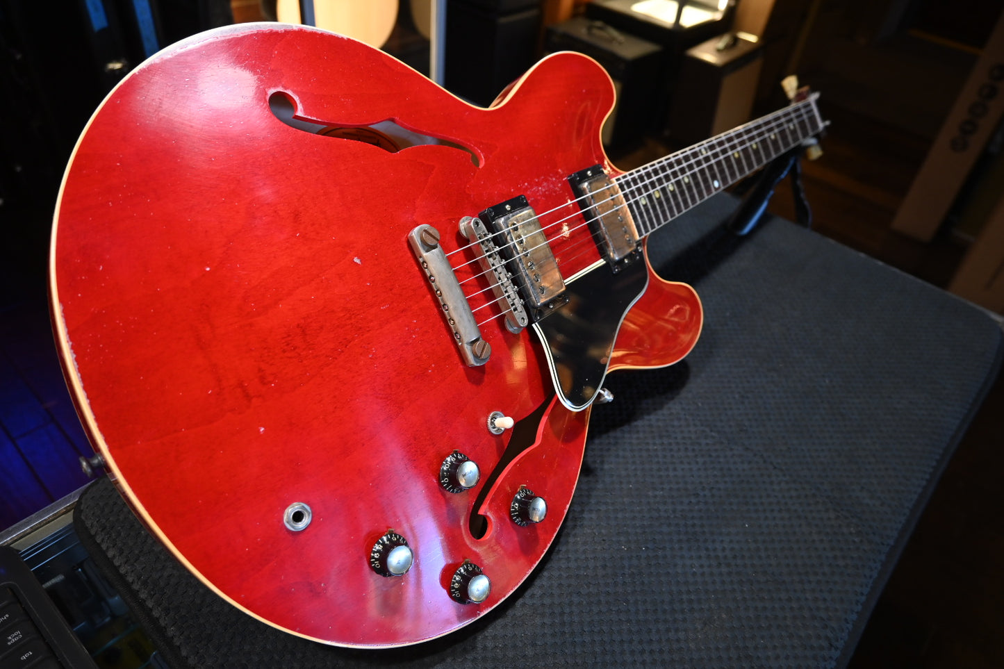 Gibson Custom Shop 1961 EE-335 Reissue Murphy Lab Heavy Aged - ‘60s Cherry Guitar #0036