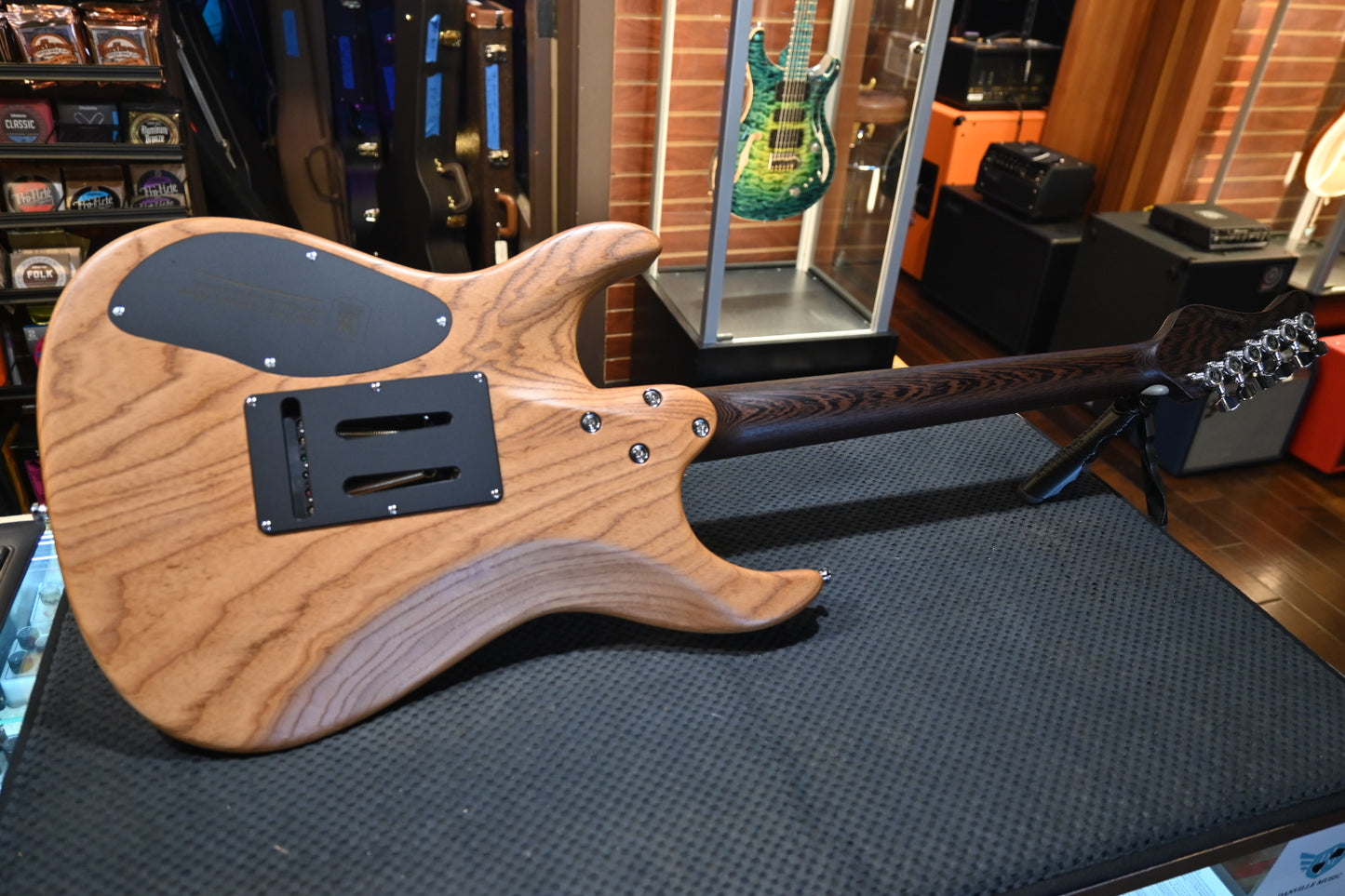Mayones Aquila Elite S 6 - Lagoon Burst Guitar #4396 - Danville Music