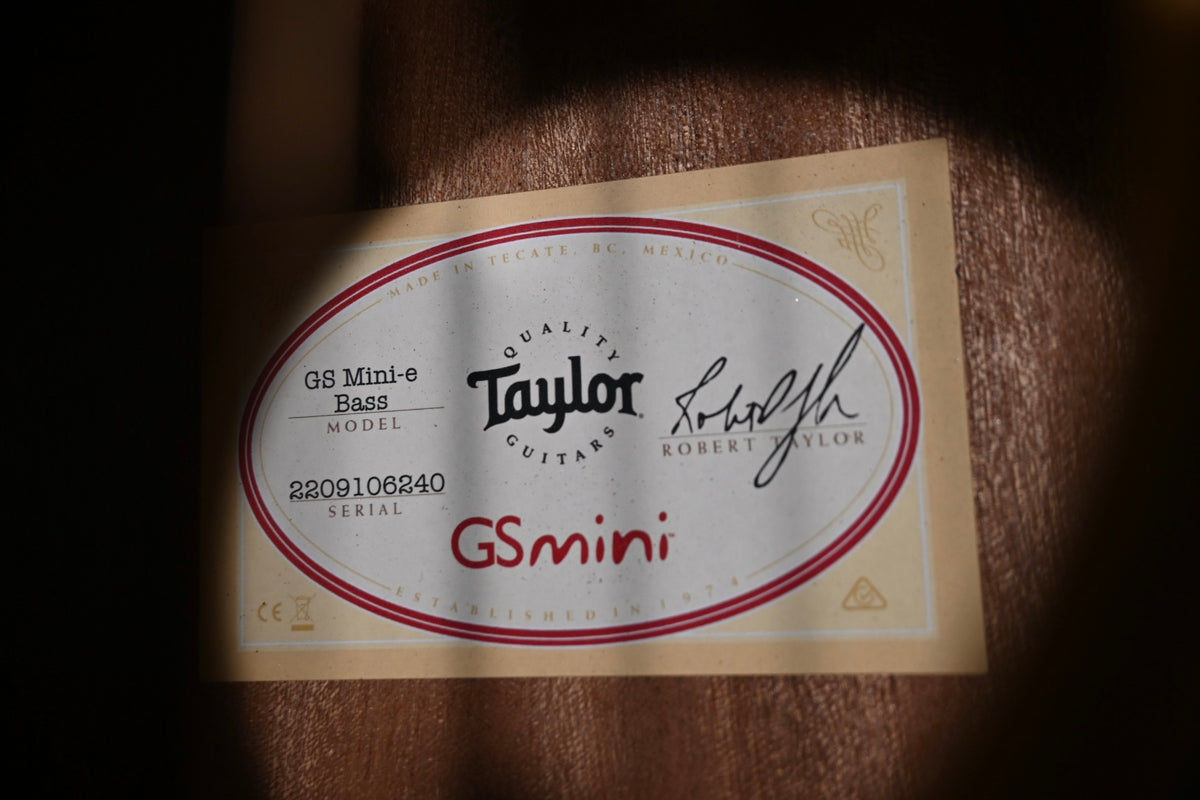 Taylor GS Mini-e Bass Guitar #6240
