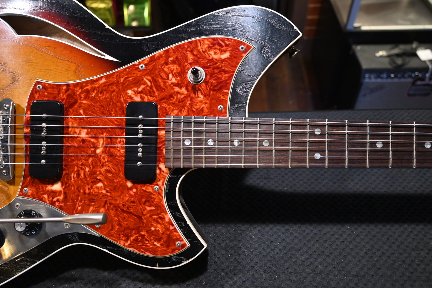 Novo Nucleus Miris J - 3-Tone Burst Guitar #4696 - Danville Music