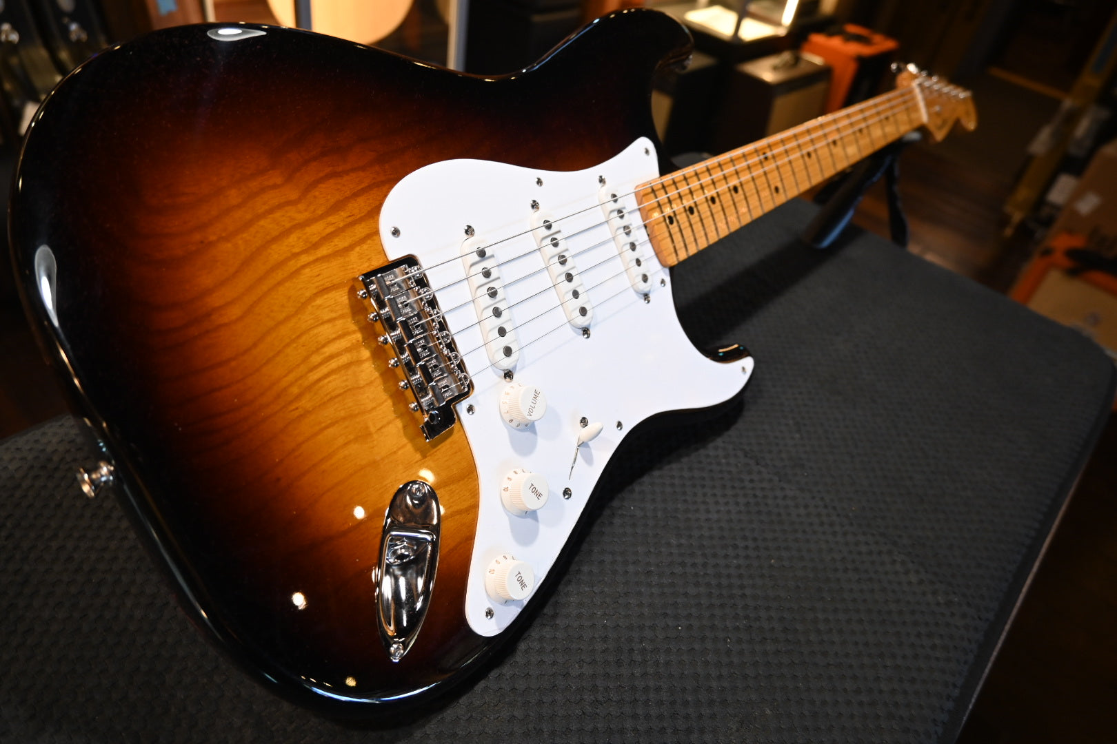 Fender Custom Shop LTD 70th Anniversary 1954 Stratocaster NOS - Wide Fade 2-Color Sunburst Guitar #5506 - Danville Music