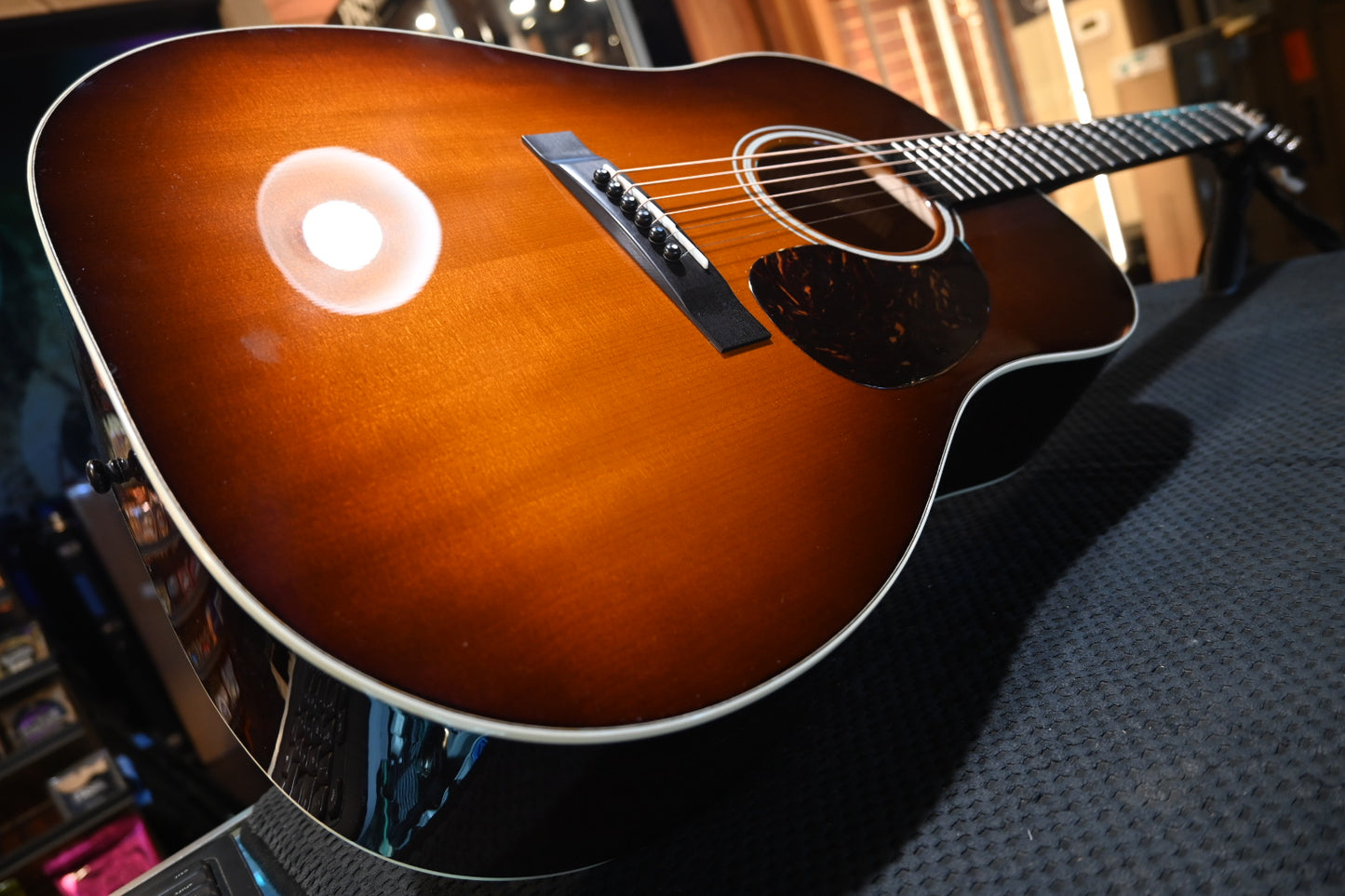 Santa Cruz Vintage Southerner Adirondack/Mahogany - Sunburst Guitar #7958 - Danville Music