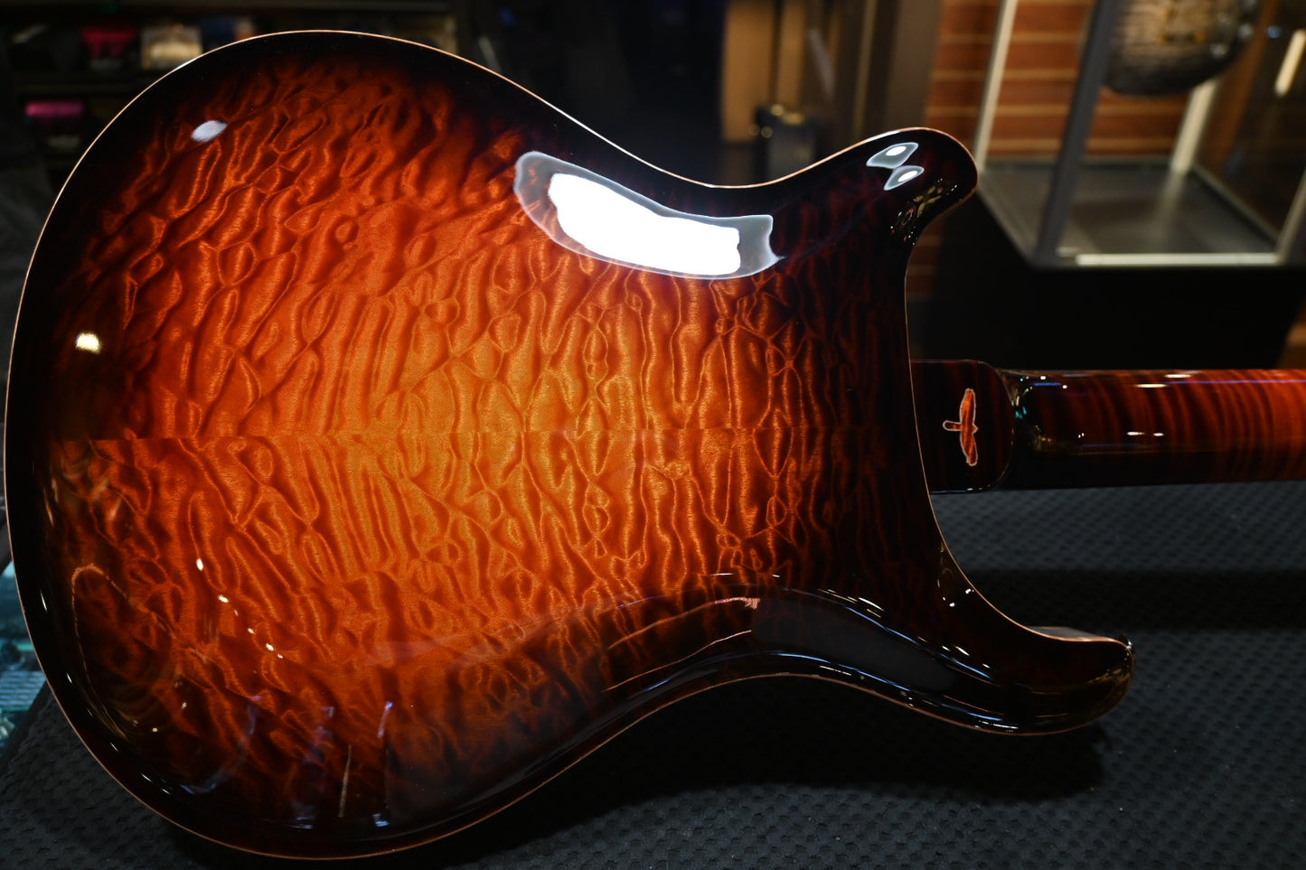 PRS Private Stock Hollowbody II Piezo Gothic - Electric Tiger Glow Guitar #10564 - Danville Music