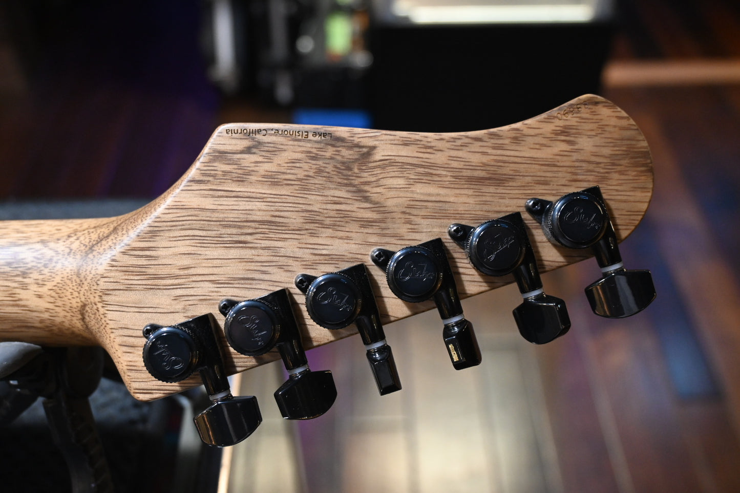 Suhr Custom Classic JM Black Limba - Natural Guitar #8690 - Danville Music