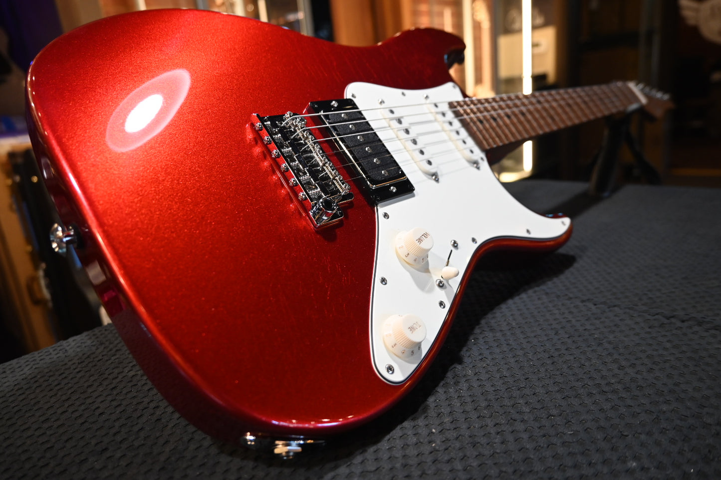 Suhr Pete Thorn Signature Series Traditional 90 - Candy Apple Red Guitar #9365 - Danville Music