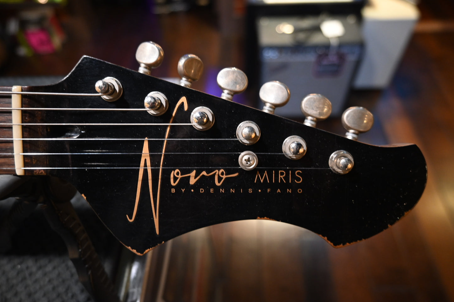 Novo Nucleus Miris J - 3-Tone Burst Guitar #4696 - Danville Music