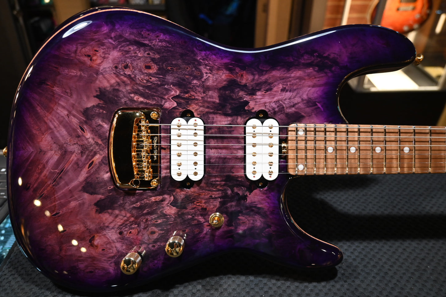 Music Man Jason Richardson Signature Cutlass - Majora Purple Guitar #0000 - Danville Music