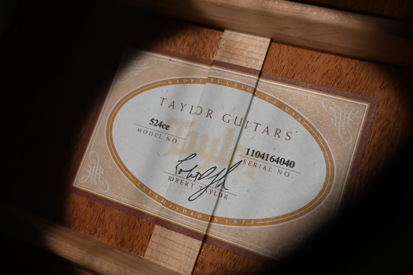 Taylor 524ce 2014 Guitar #4040