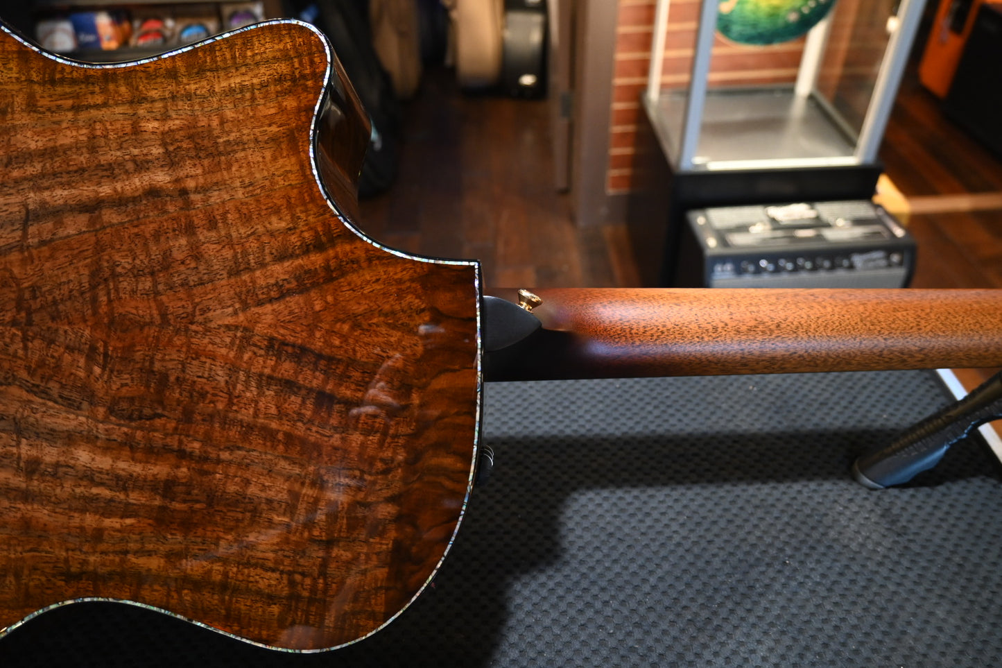 Taylor 50th Anniversary PS14ce LTD Cedar/Claro Walnut Guitar #4001 w/ Matching Circa 74 Amp. Only 16 Made!