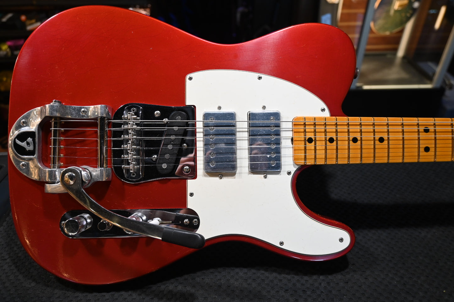 Fender Mike Campbell Red Dog Telecaster - Red Dog Red Guitar #0321