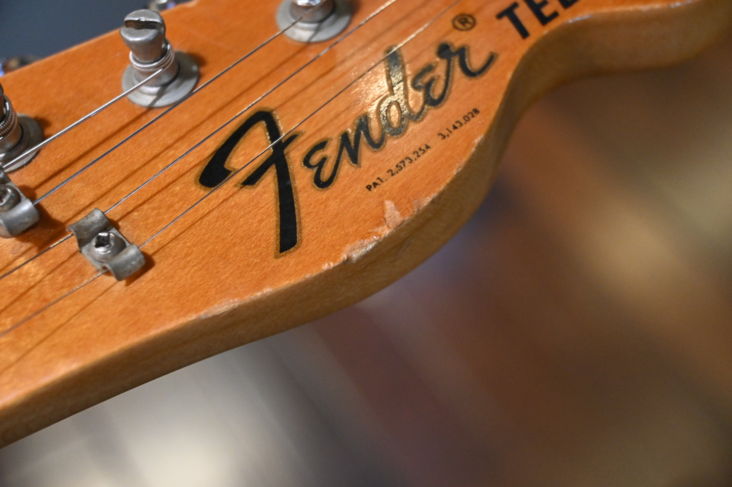 Fender Telecaster Thinline 1974 - Natural Guitar #0846 - Danville Music