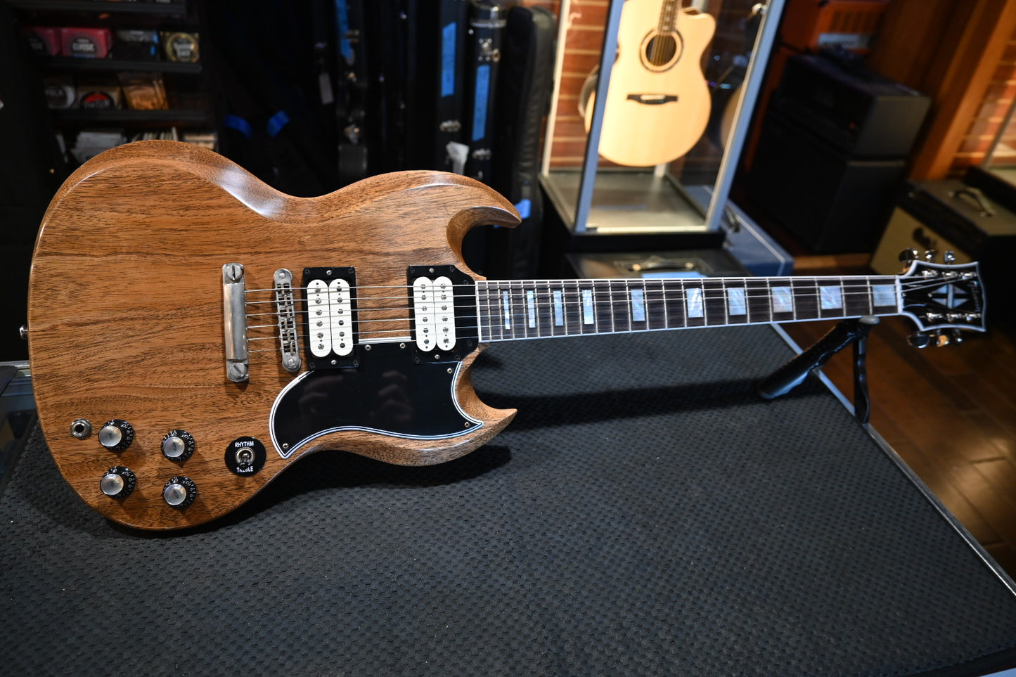 Gibson Custom Shop PSL SG Custom Walnut VOS NH - Walnut Guitar #0790 - Danville Music