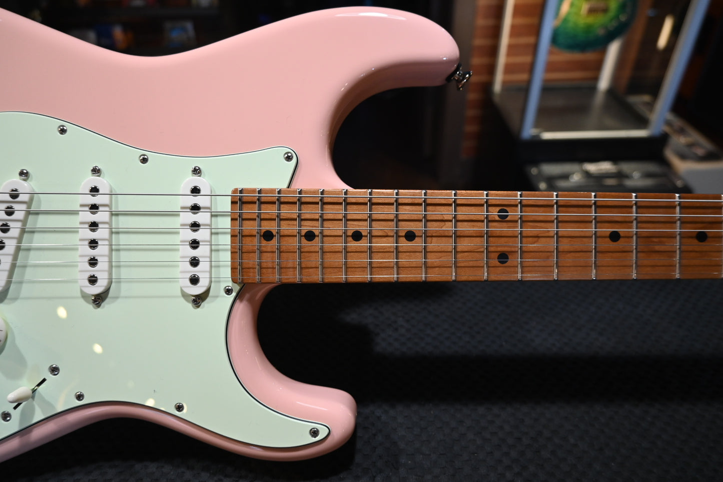 Tom Anderson Icon Classic - Shell Pink Guitar #124M - Danville Music