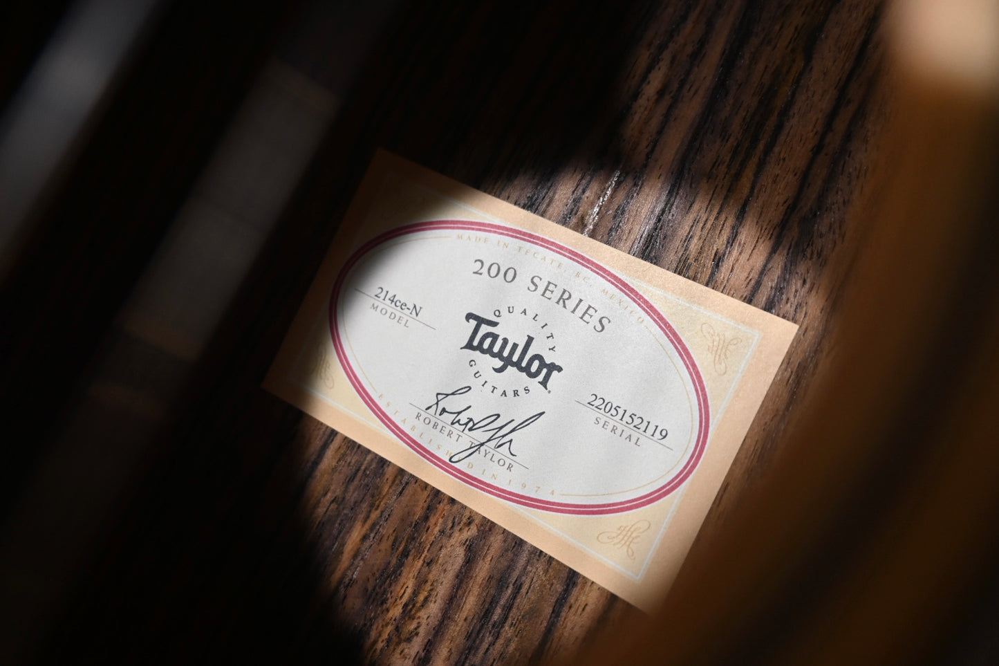 Taylor 214ce-N Guitar #2119 - Danville Music