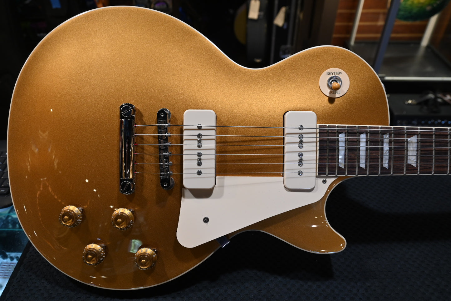 Gibson Les Paul Standard ‘50s P-90 - Goldtop Guitar #0327 - Danville Music