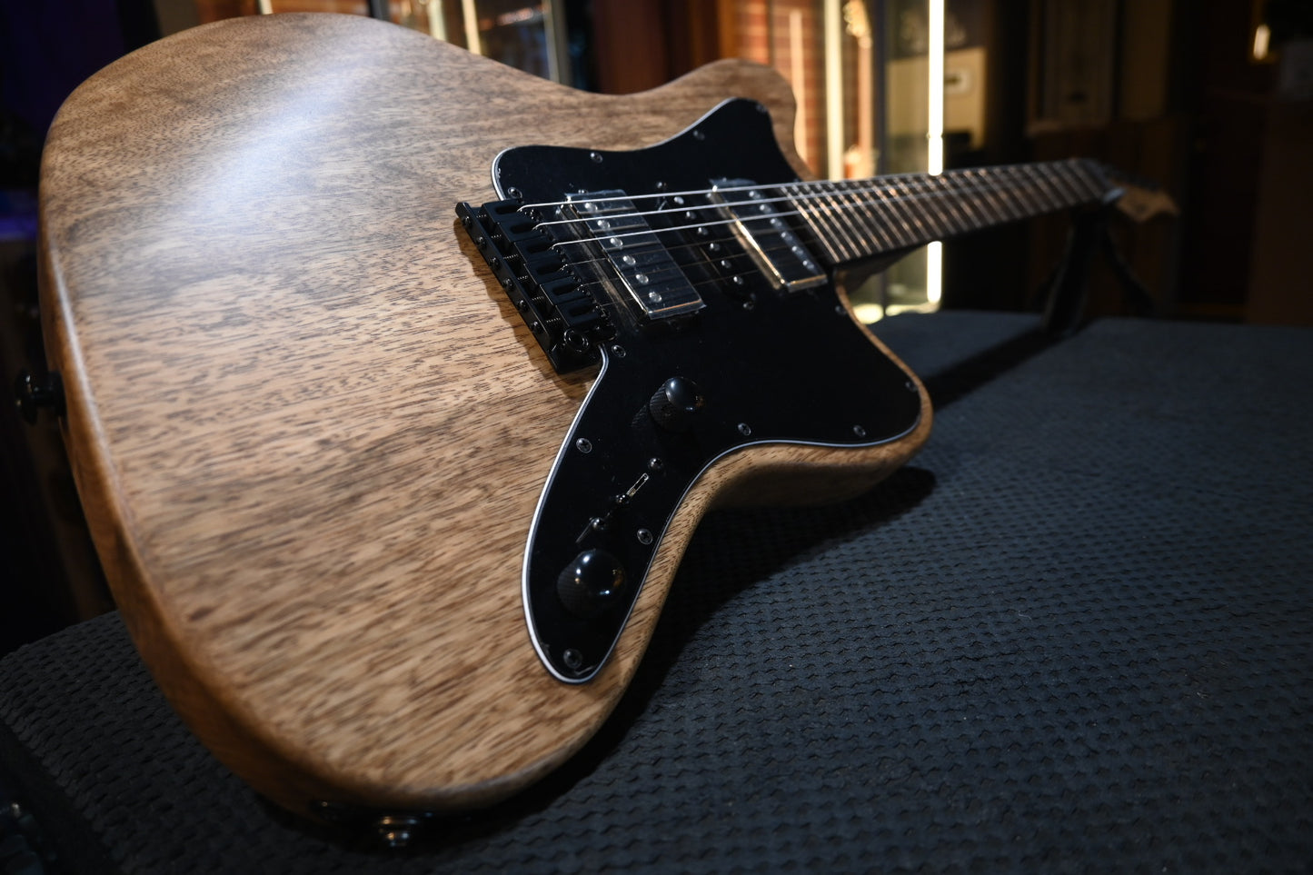 Suhr Custom Classic JM Black Limba - Natural Guitar #8690 - Danville Music