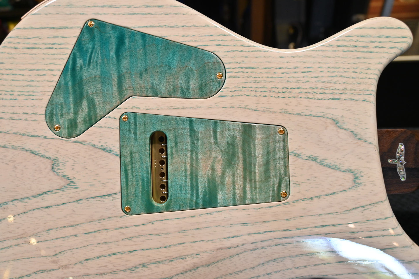 PRS Private Stock Custom 24-08 “The Vortex” - Bahamian Blue Reverse Dragon’s Breath Guitar #11681