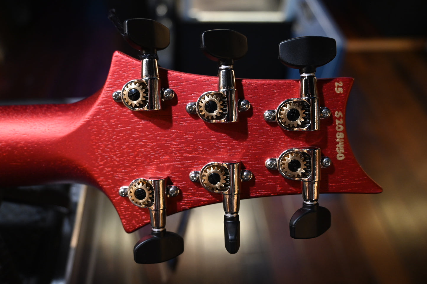PRS S2 Standard 24 Satin - Red Apple Metallic Guitar #1450 - Danville Music