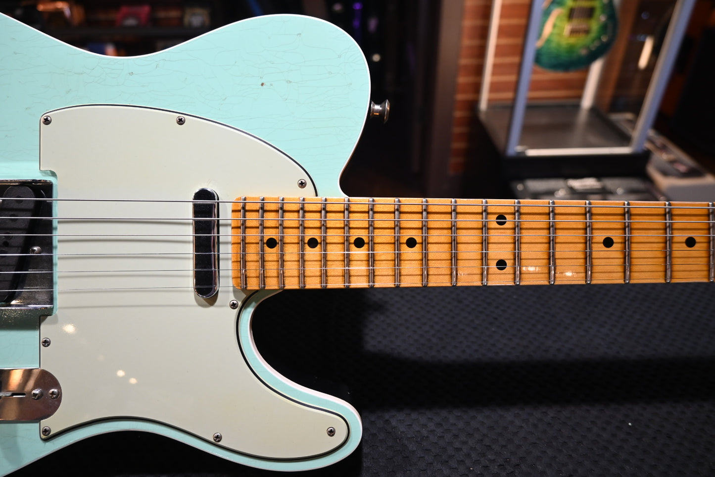 Fender Custom Shop Postmodern Telecaster Journeyman 2018 - Surf Green Guitar #0895 - Danville Music