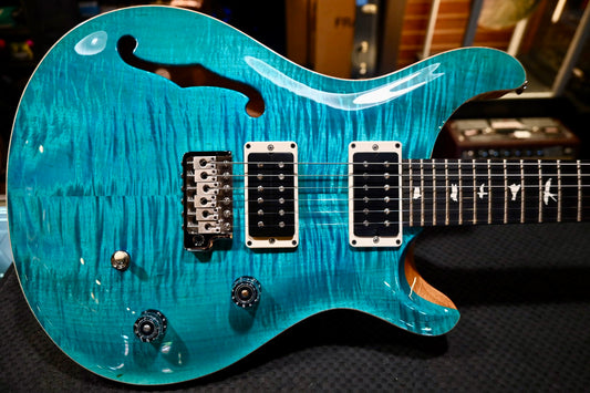 PRS CE 24 Semi-Hollow - Carroll Blue Guitar #5646 - Danville Music