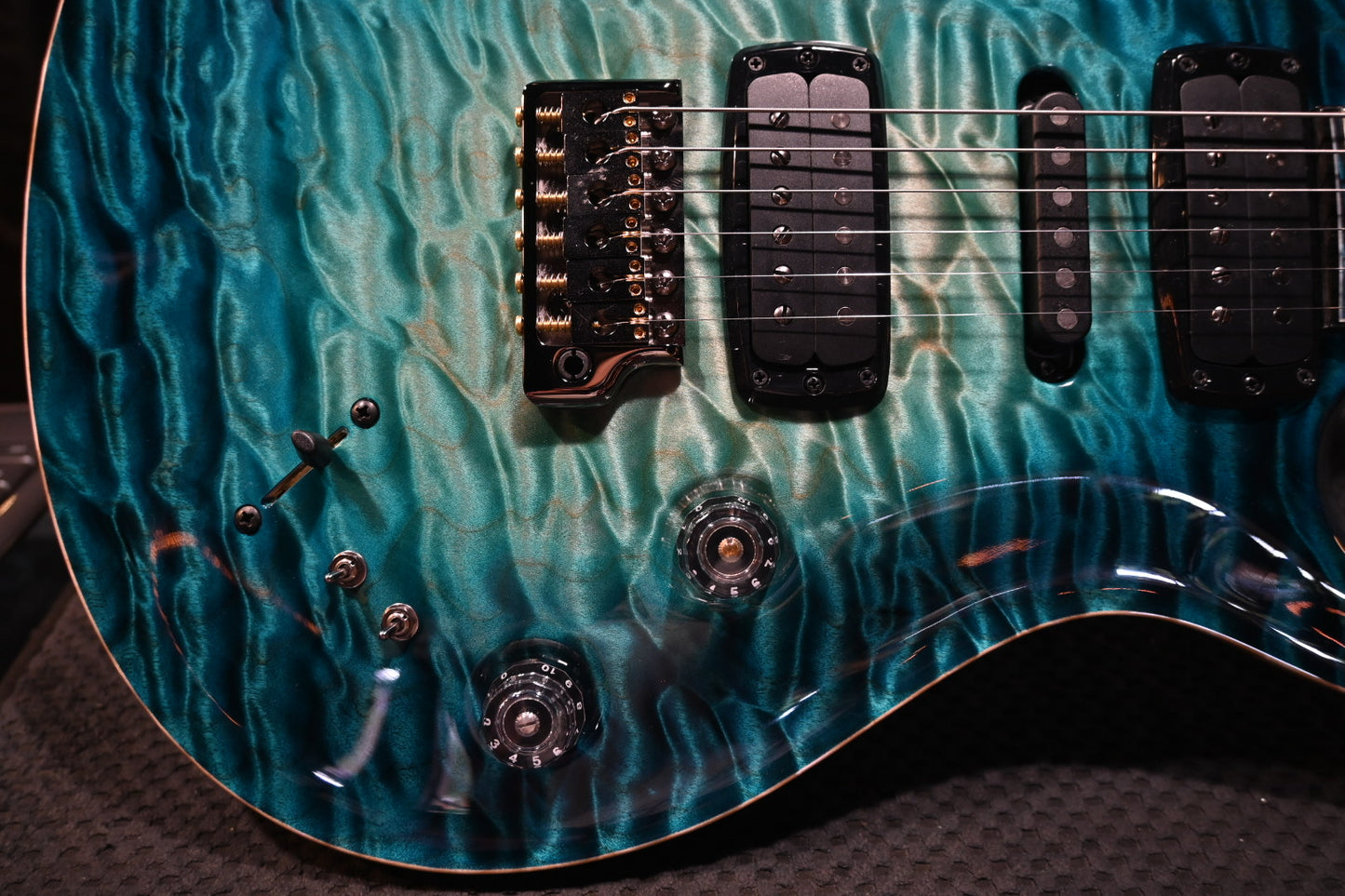 PRS Private Stock Modern Eagle V Gothic - Sub-Zero Glow #10563 - Danville Music