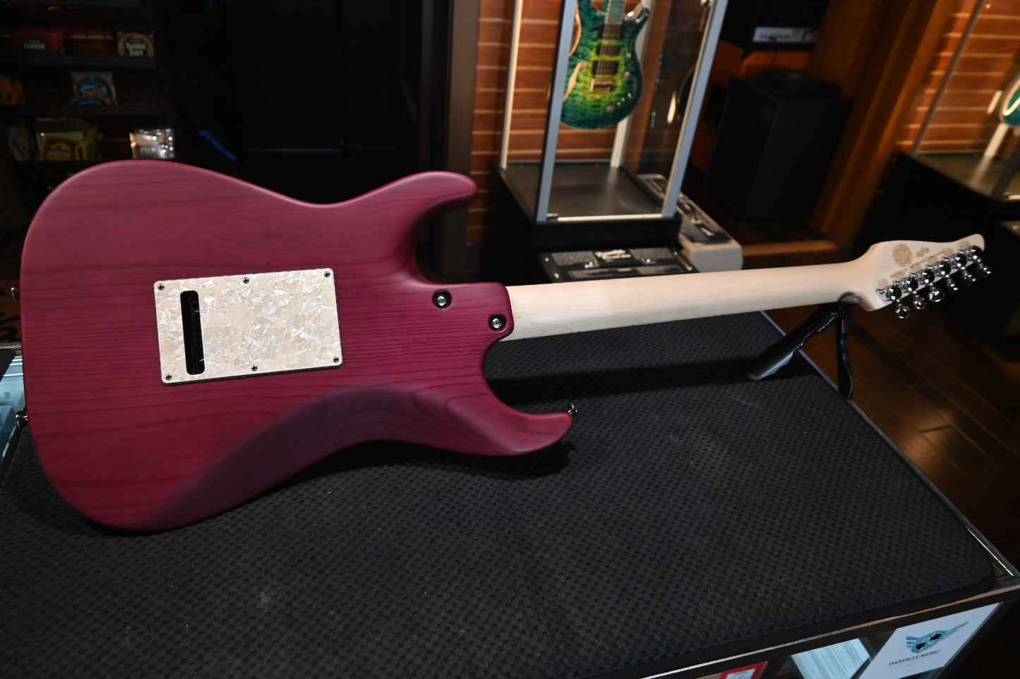 Tom Anderson Classic - Satin Translucent Plum Guitar #324N - Danville Music