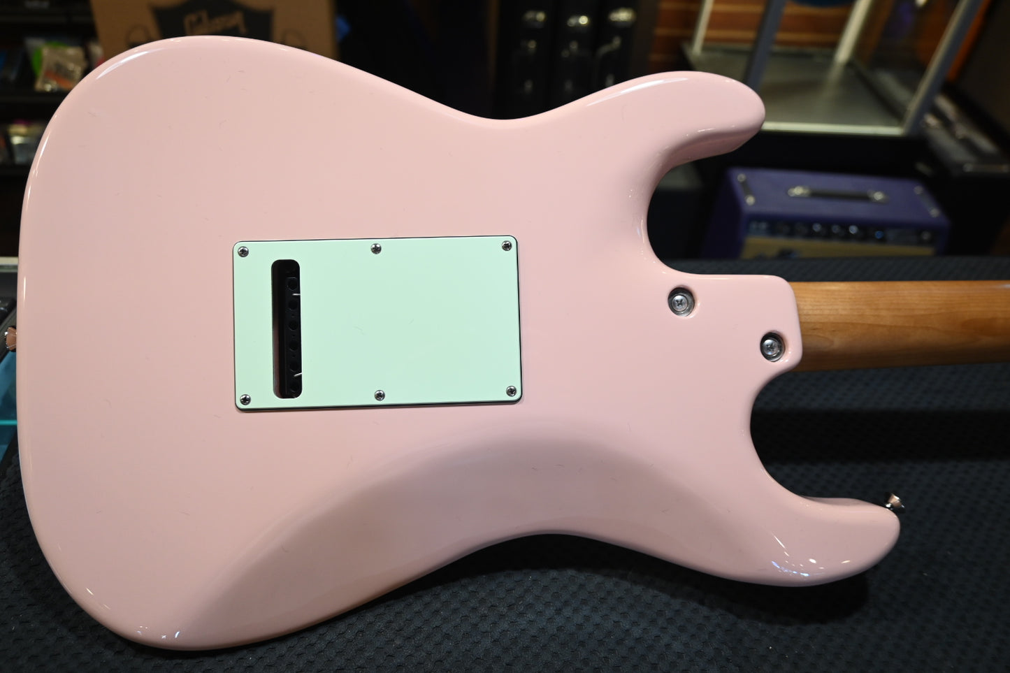 Tom Anderson Icon Classic Shorty Primavera - Shell Pink Guitar #825M - Danville Music
