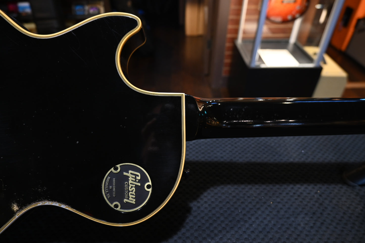 Gibson Custom Shop Kirk Hammett 1989 Les Paul Custom Murphy Lab Aged Nitro - Ebony Guitar #KH114 - Danville Music