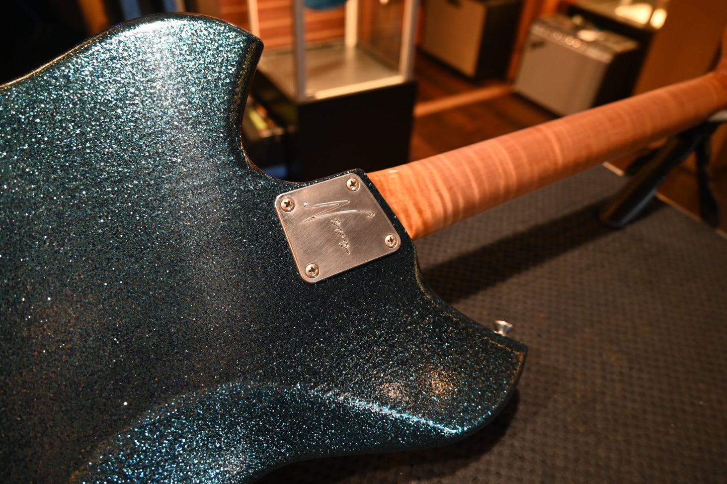 Novo Serus H2 Custom - Merman Sparkle Guitar #1293 - Danville Music