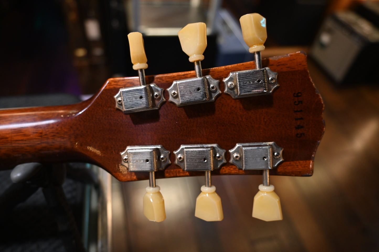 Gibson Custom Shop 1959 Les Paul Standard Reissue Murphy Lab Heavy Aged - Golden Poppy Burst Guitar #1145
