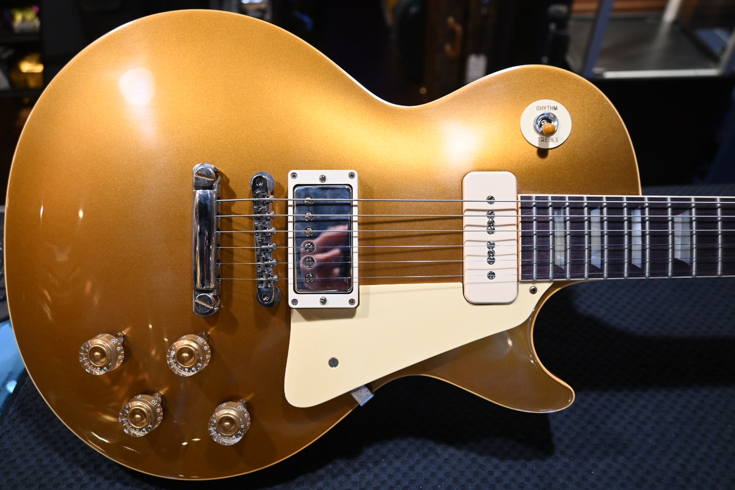Gibson Custom Shop 1956 Les Paul Standard Reissue Goldtop VOS PSL - Double Gold Guitar #5067
