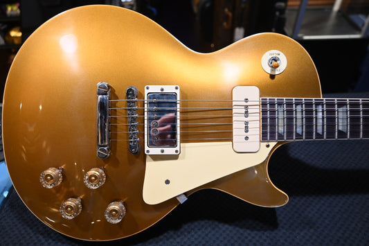 Gibson Custom Shop 1956 Les Paul Standard Reissue Goldtop VOS PSL - Double Gold Guitar #5067 - Danville Music