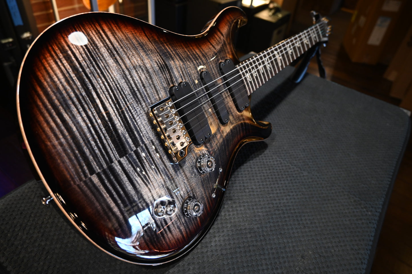 PRS 509 10-Top 2024 - Charcoal Tri-Color Burst Guitar #7164 - Danville Music