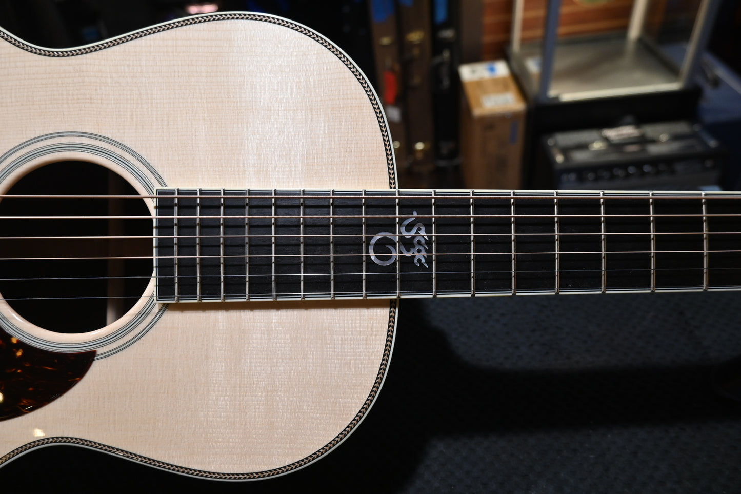 Santa Cruz OO Adirondack Spruce/Brynn Athyn Indian Rosewood Guitar #1292 - Danville Music