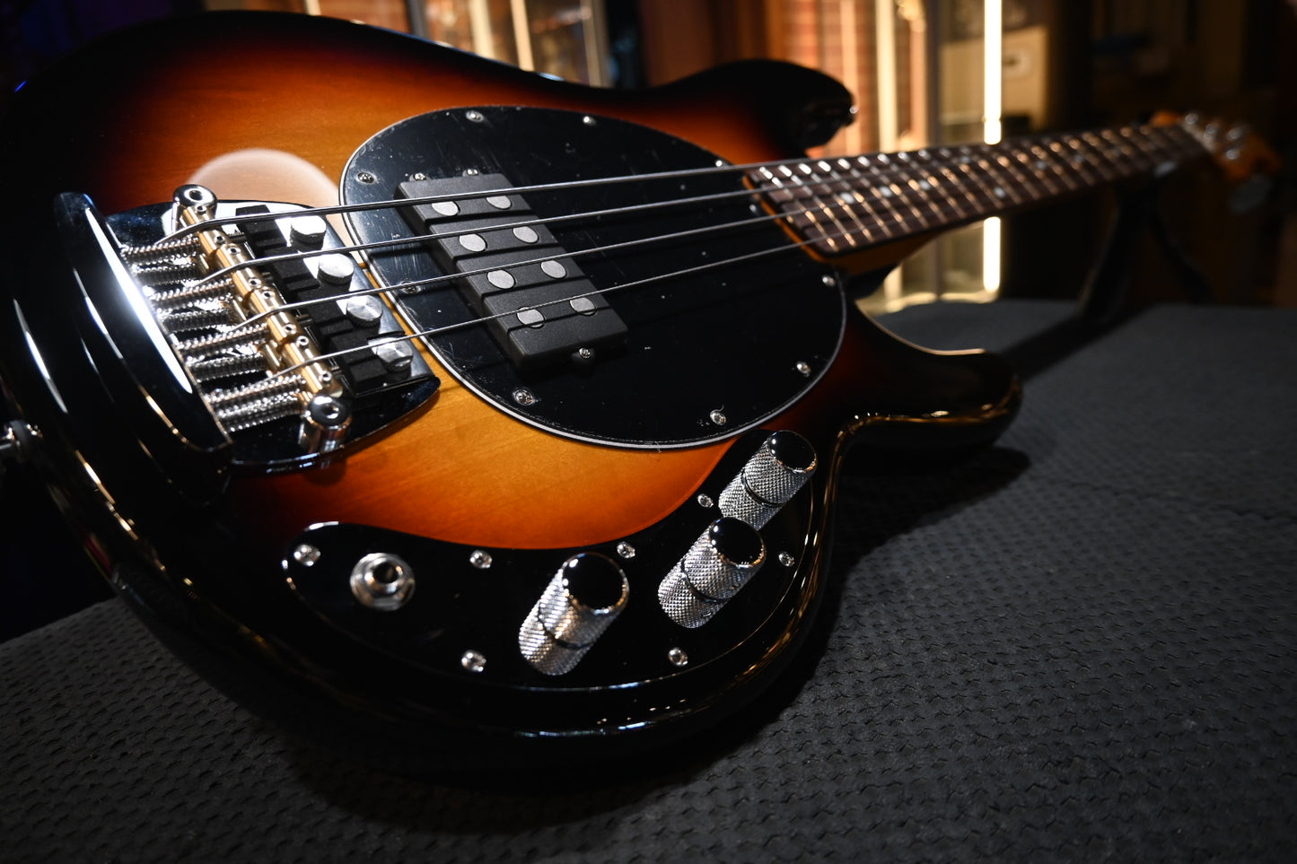 Music Man Pino Palladino Fretted - 79 Burst Bass #0794 - Danville Music