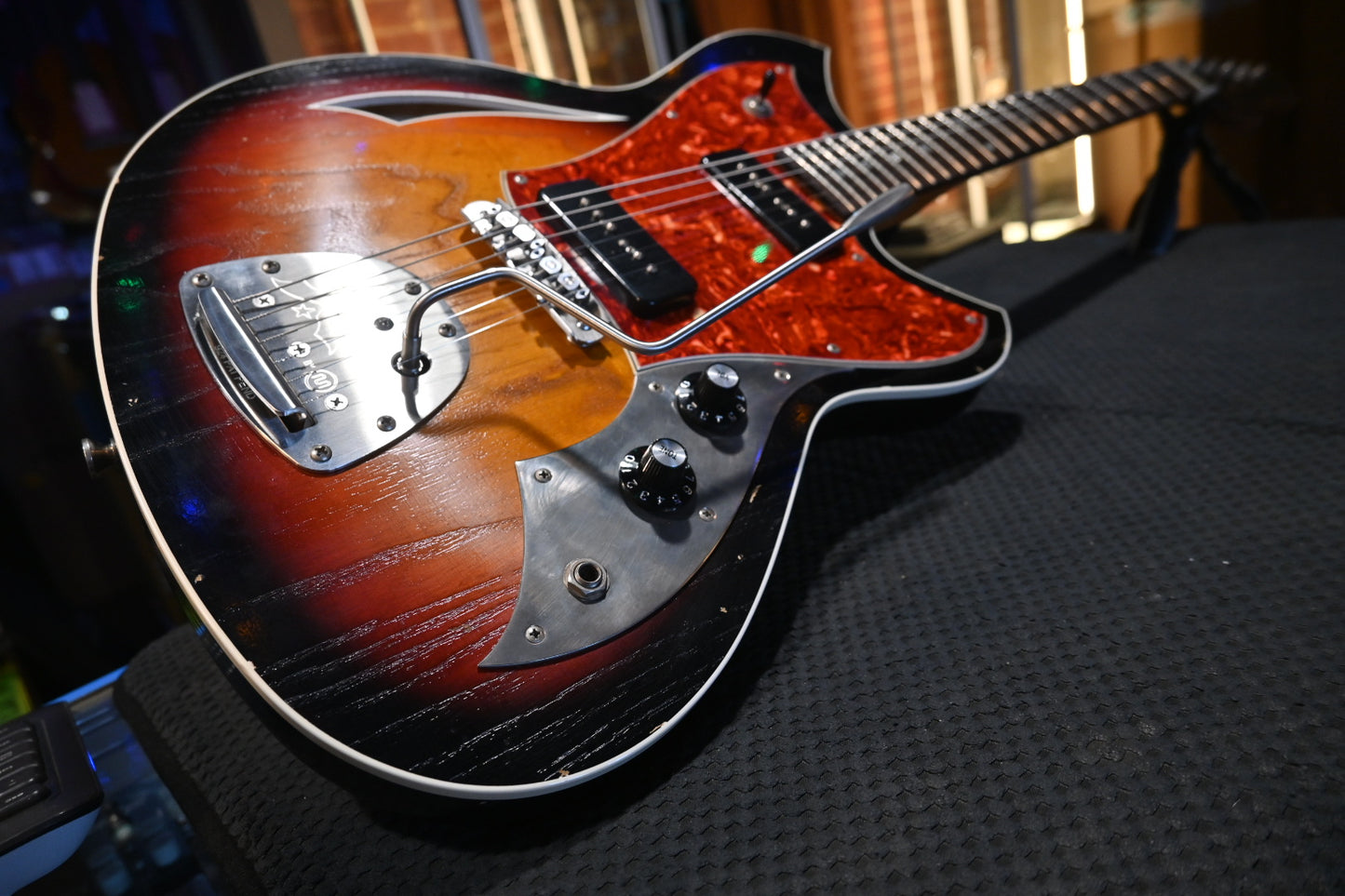 Novo Nucleus Miris J - 3-Tone Burst Guitar #4696 - Danville Music