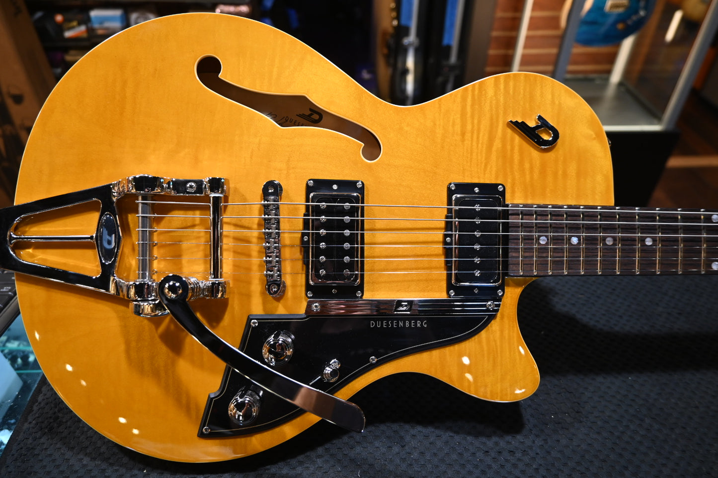 Duesenberg Starplayer CBR - Transparent Honey Guitar #1034 - Danville Music