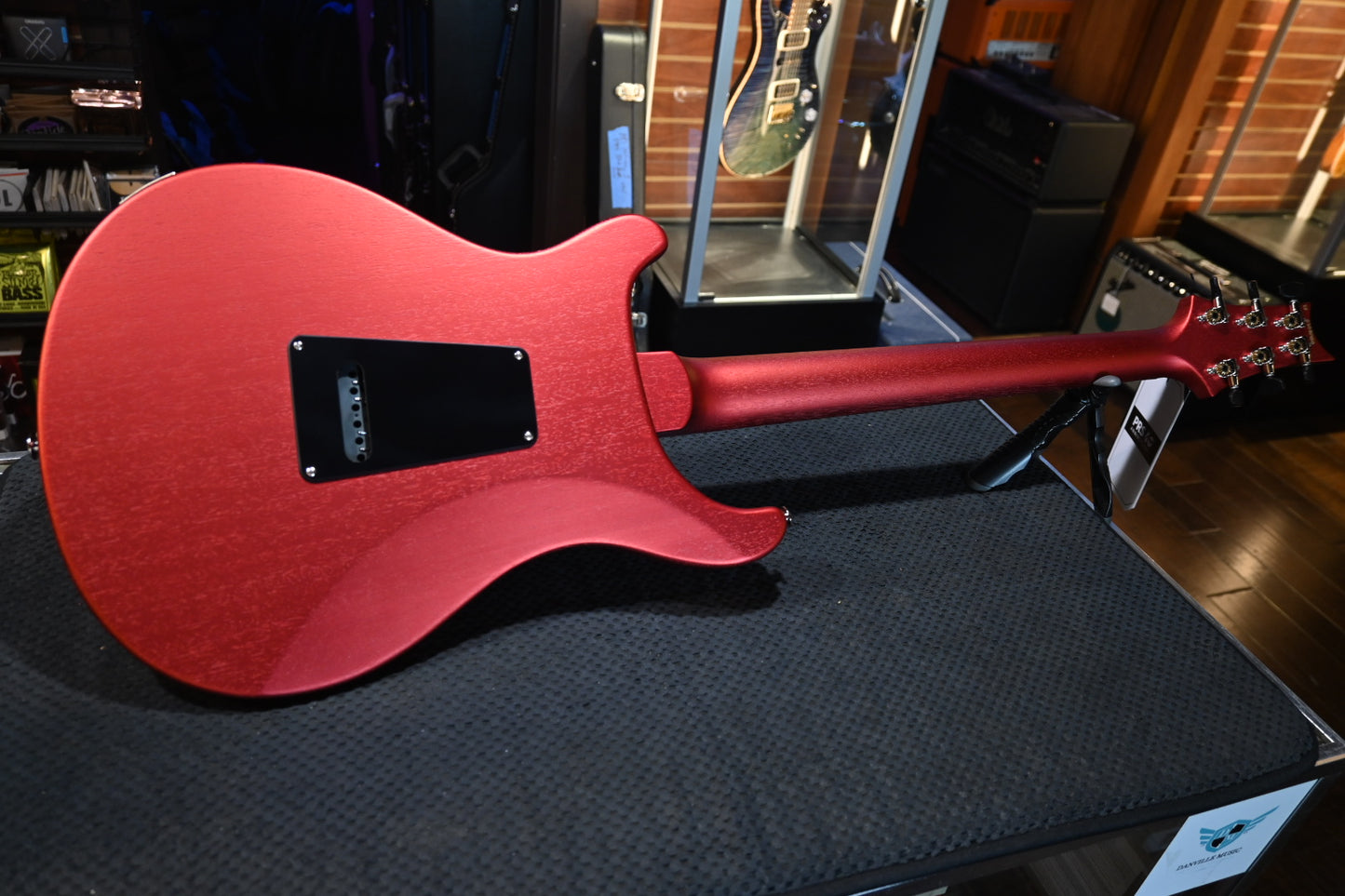 PRS S2 Standard 24 Satin - Red Apple Metallic Guitar #1450 - Danville Music