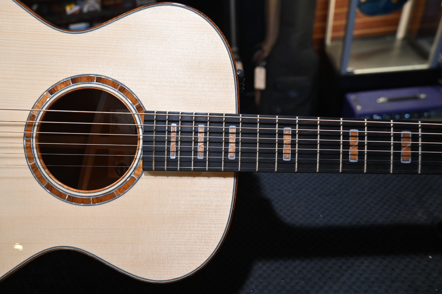 Taylor Custom GC Grand Concert Adirondack Spruce/Ribbon Mahogany Catch #37 Guitar #5101