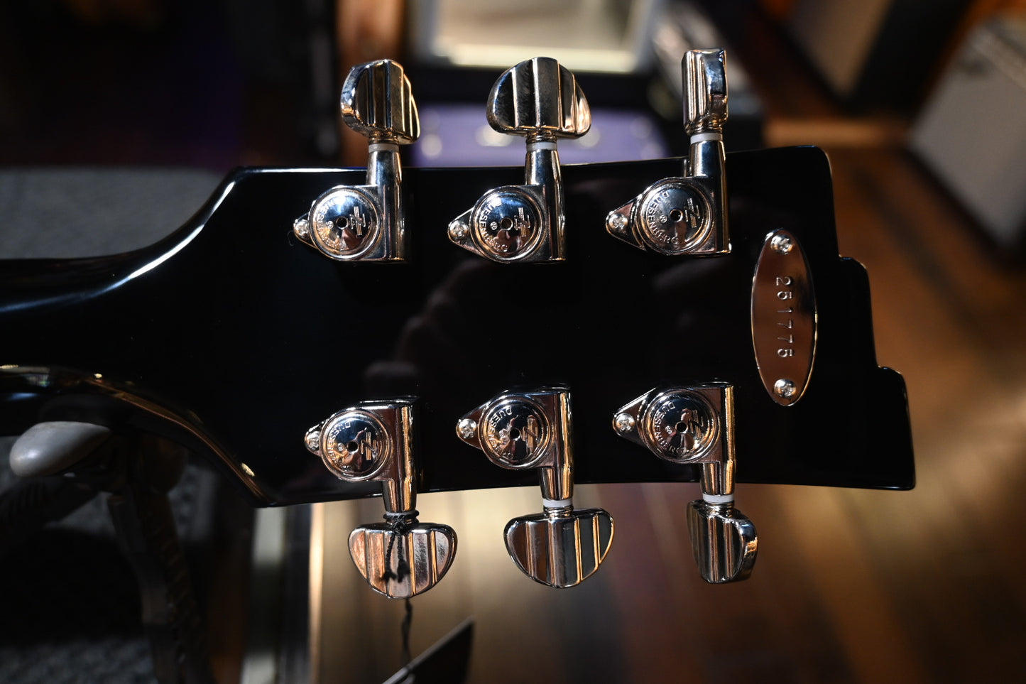Duesenberg Starplayer TV - Black Sparkle Guitar #1775