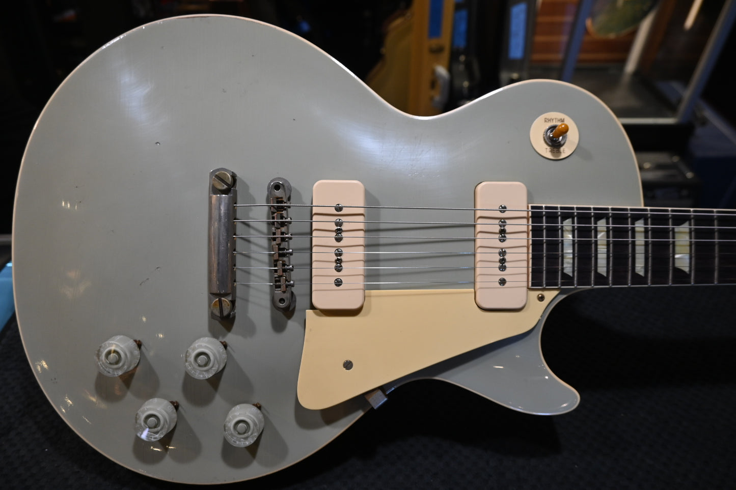 Gibson Custom Shop 1955 Les Paul Standard Platinum Murphy Lab Light Aged PSL - Platinum Guitar #5324 - Danville Music