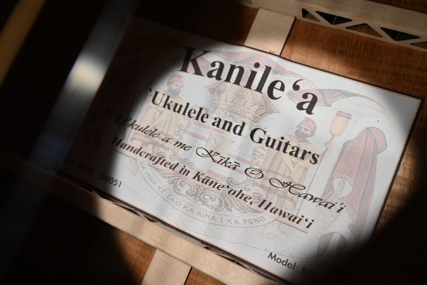 Kanile’a KG-1 Pro Guitar #0051 - Danville Music