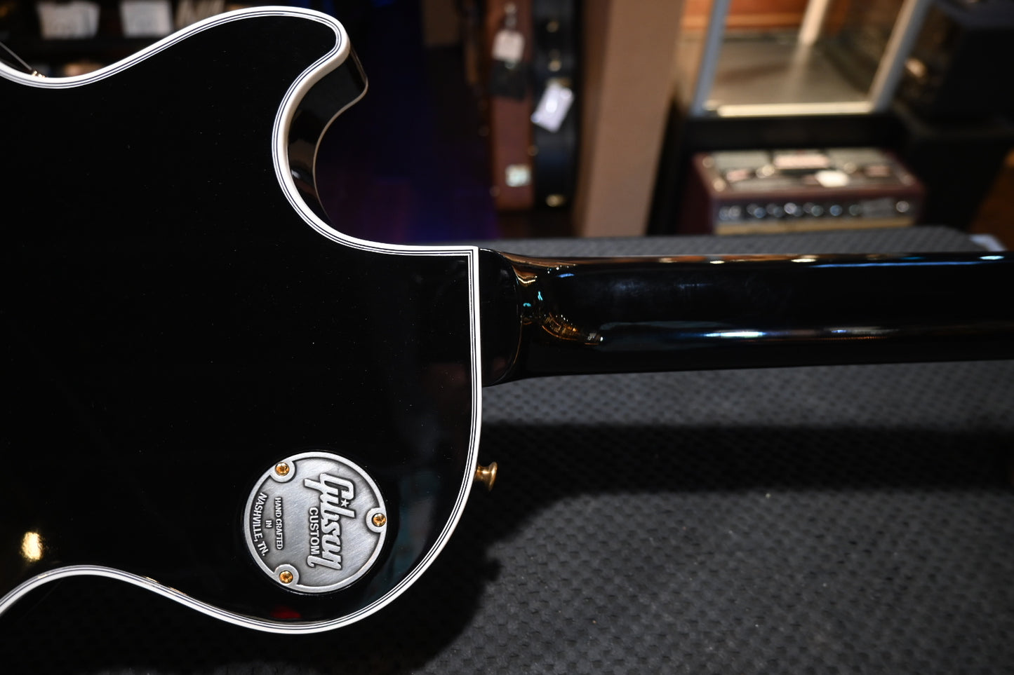 Gibson Custom Shop Les Paul Custom 2024 - Ebony Guitar #2988