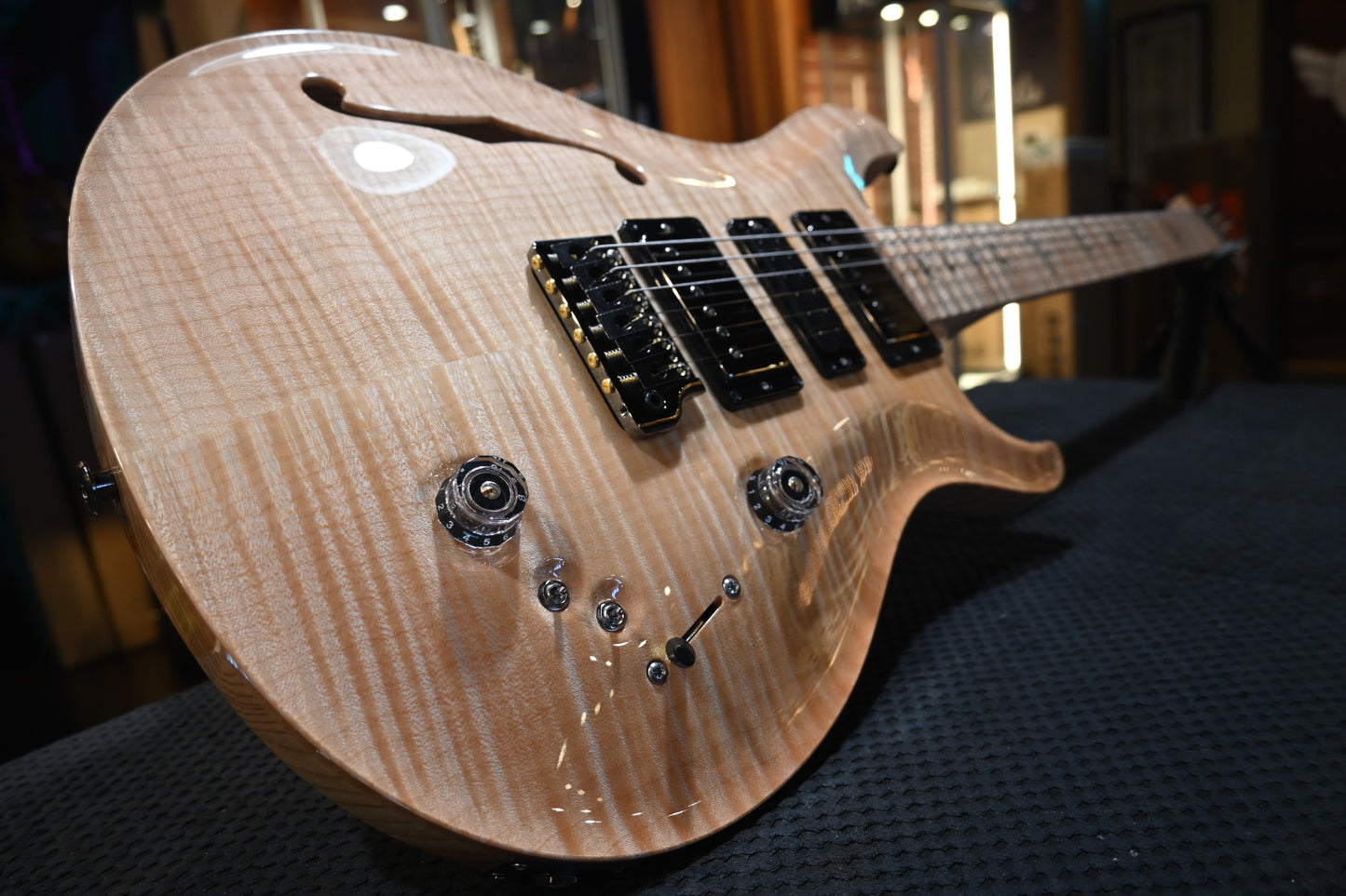 PRS Wood Library Special Semi-Hollow 10-Top Swamp Ash - Natural Guitar #5195 - Danville Music
