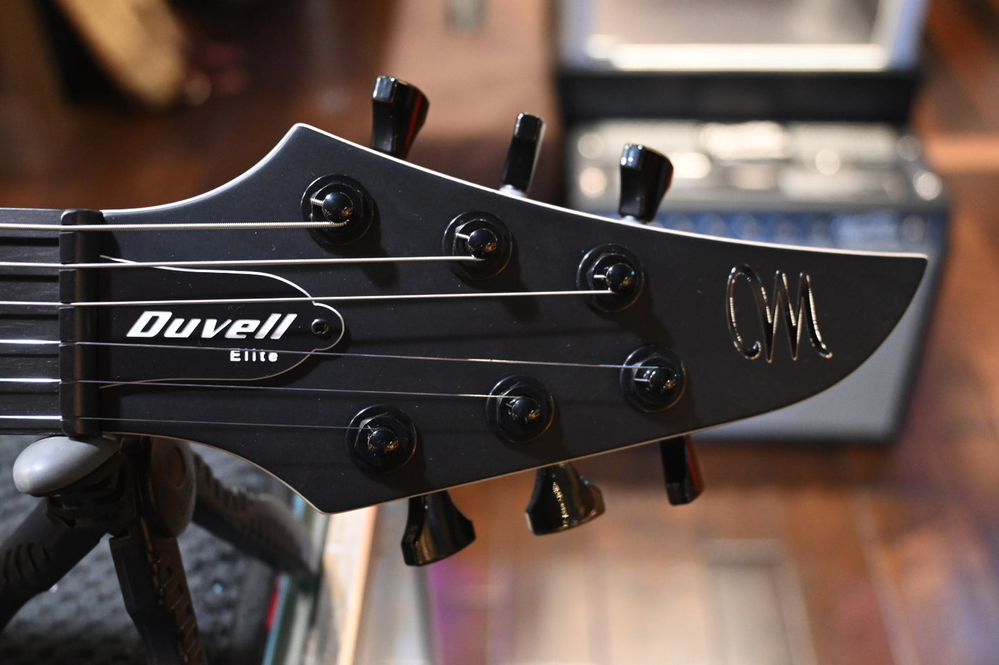 Mayones Duvell Elite 6 - Trans NaturalFade Graphite Burst Out Satine Guitar #9510 - Danville Music