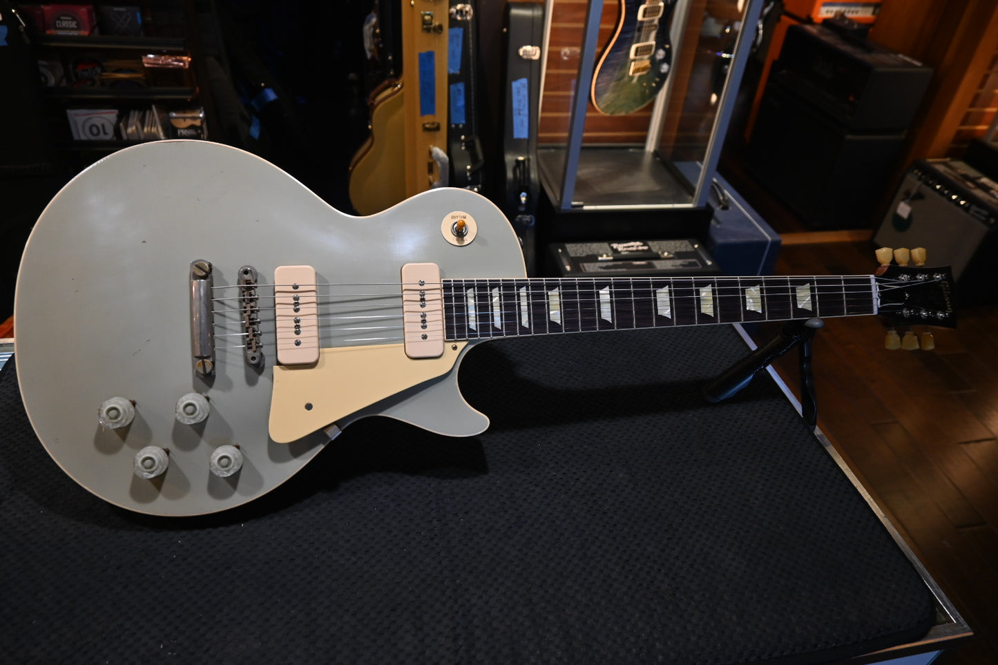 Gibson Custom Shop 1955 Les Paul Standard Platinum Murphy Lab Light Aged PSL - Platinum Guitar #5324 - Danville Music