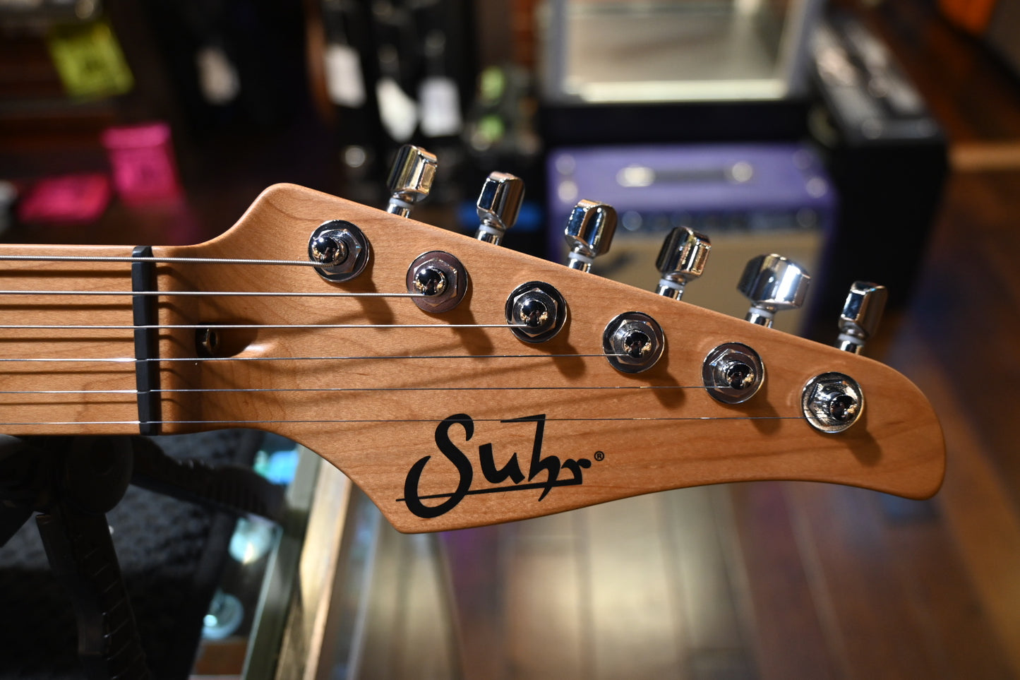 Suhr Andy Wood Signature Series Modern T SS - AW Silver Guitar #1438 - Danville Music