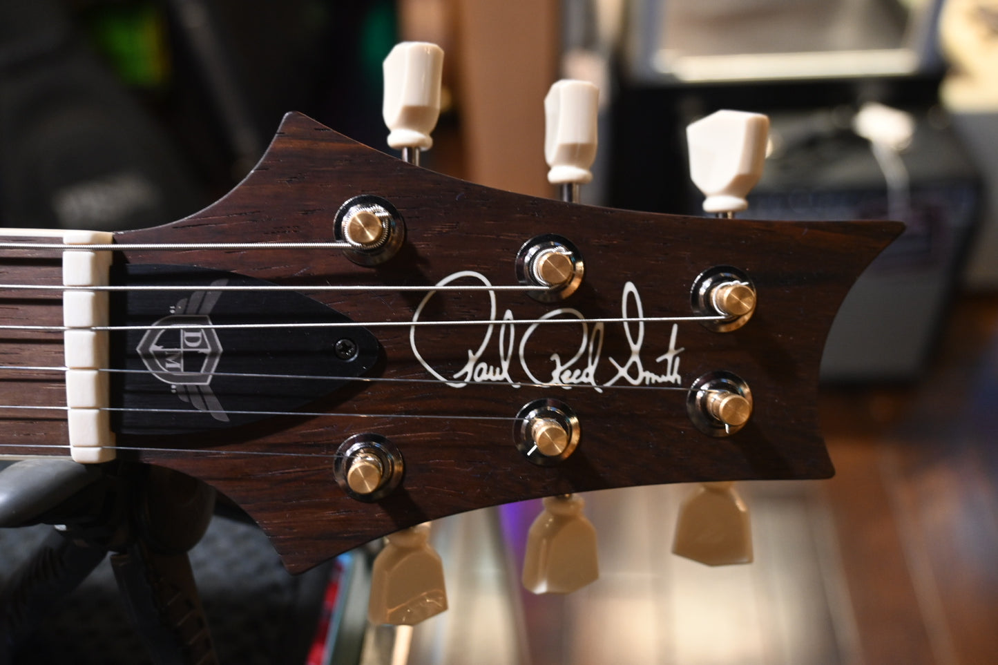 PRS Wood Library McCarty 594 Semi-Hollow Danville Music 35th Anniversary Artist Top - Gold Storm Fade Guitar #2871